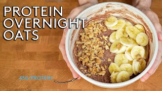 Overnight Oats Recipe High Protein Variations [upl. by Hirsh]