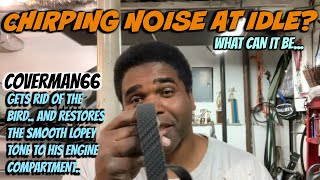 Chirping Noise at Idle How To Fix Engine Chirp [upl. by Borgeson]