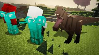 Surviving Dinosaurs in Minecraft [upl. by Wendelin]