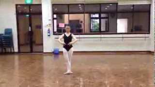 Centre Practice and Pirouettes en dehors Intermediate Foundation [upl. by Marcela]