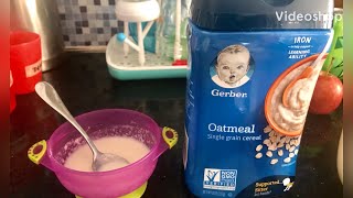 How to make baby cereal [upl. by Nilrah485]