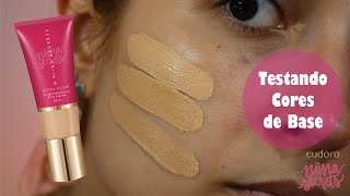 Testando Cores de Base  Hidra Glow Niina Secrets [upl. by Atirrehs]