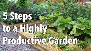 Vegetable Gardening How to Plan a Highly Productive Garden [upl. by Mathian]