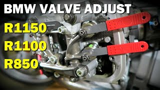 How to Adjust Valves amp Change Plugs on BMW R1150R  R1100  R850 Motorcycles  Wheel Stories [upl. by Vincelette]