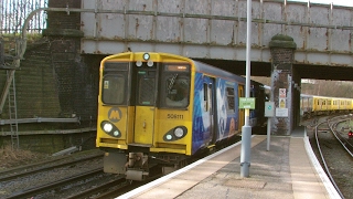 Half an Hour at 216  Birkenhead North Station 1022017  Class 507 508 terminus [upl. by Burwell814]