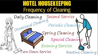 Hotel Housekeeping Cleaning Frequency [upl. by Dowlen]