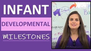 Infant Developmental Milestones Mnemonic Pediatric Nursing NCLEX Review [upl. by Oiramel]