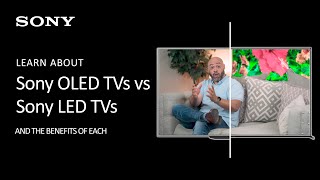 Sony  Learn About The Differences Between BRAVIA XR OLED and LED TVs [upl. by Aynek118]