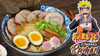 I made Tonkotsu Miso Ramen from Naruto its epic [upl. by Hamish]