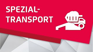 SPEZIALTRANSPORT  Eine ganz besondere Fertiggarage [upl. by Ofella806]