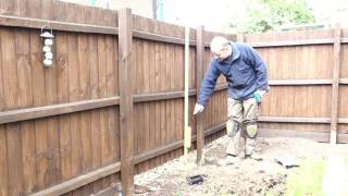 How to straighten a sagging fence panel [upl. by Noraa]