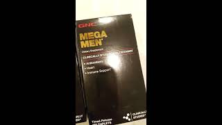 Why Choose GNC Mega Men Multivitamins BEST Multivitamin for Men Review [upl. by Nodnarbal]