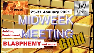 JWorg Midweek Meeting 2531 January 2021 [upl. by Dearman116]