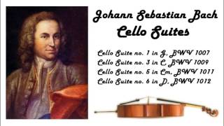 Johann Sebastian Bach  Cello suites in 432 Hz great for reading or studying [upl. by Liane]