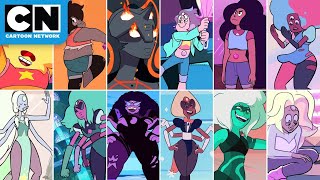 Top Gem Fusions  Steven Universe  Cartoon Network [upl. by Negrom]