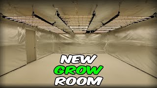 Building an AUTOMATED INDOOR GROW ROOM part 1 [upl. by Cornelie]