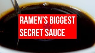 RAMEN CULTURE How to make RAMEN TARE SAUCE video [upl. by Adaval791]