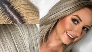 DIY ASH BLONDE [upl. by Amalle270]