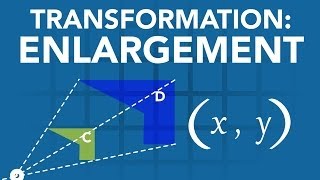 Maths Made Easy Transformations 4 Enlargement OampU Learn [upl. by Wilen297]