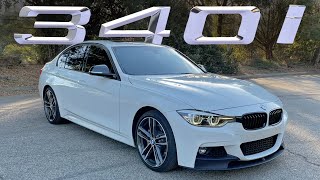 2018 BMW 340i ZHP Review The Perfect Used Baby M3 [upl. by Hornstein565]