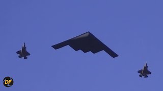 Top 10 Stadium Flyovers Black Hawks F22 B2 Stealth bomber [upl. by Llerrut]