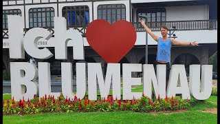 German Tourist visits Brazils German City Blumenau 2020 Travel Vlog [upl. by Rehpotsirhc]