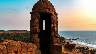 Chapora fort  Goa  Shahapoora Fort [upl. by Ecreip617]