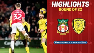 HIGHLIGHTS  Wrexham AFC vs Burton Albion [upl. by Aidni]