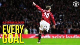 Every Goal  Ole Gunnar Solskjaer  Manchester United [upl. by Rodablas]