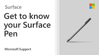 How to use the Surface Pen  Microsoft [upl. by Mitzie]