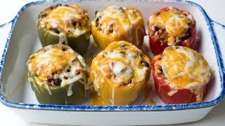 Mexican Stuffed Peppers [upl. by Nnayelhsa]