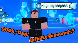 Infinite Diamonds GLITCH  Pet Simulator X [upl. by Breanne]