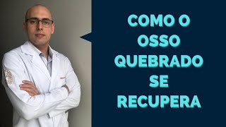 COMO O OSSO COLA Consolidação óssea Calo ósseo [upl. by Liu]