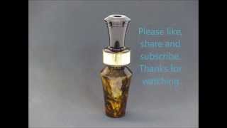 Simple Easy to Make Duck Call [upl. by Llewoh]