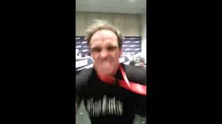 Trevor Phillips Steven Ogg from GTA 5 Tells me quotGo F Yourselfquot NY Comic Con 2013 Original [upl. by Yaya]