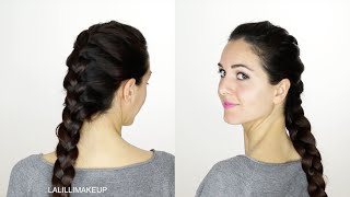 Hair tutorial 2 TRECCIA ALLA FRANCESE [upl. by Edras]